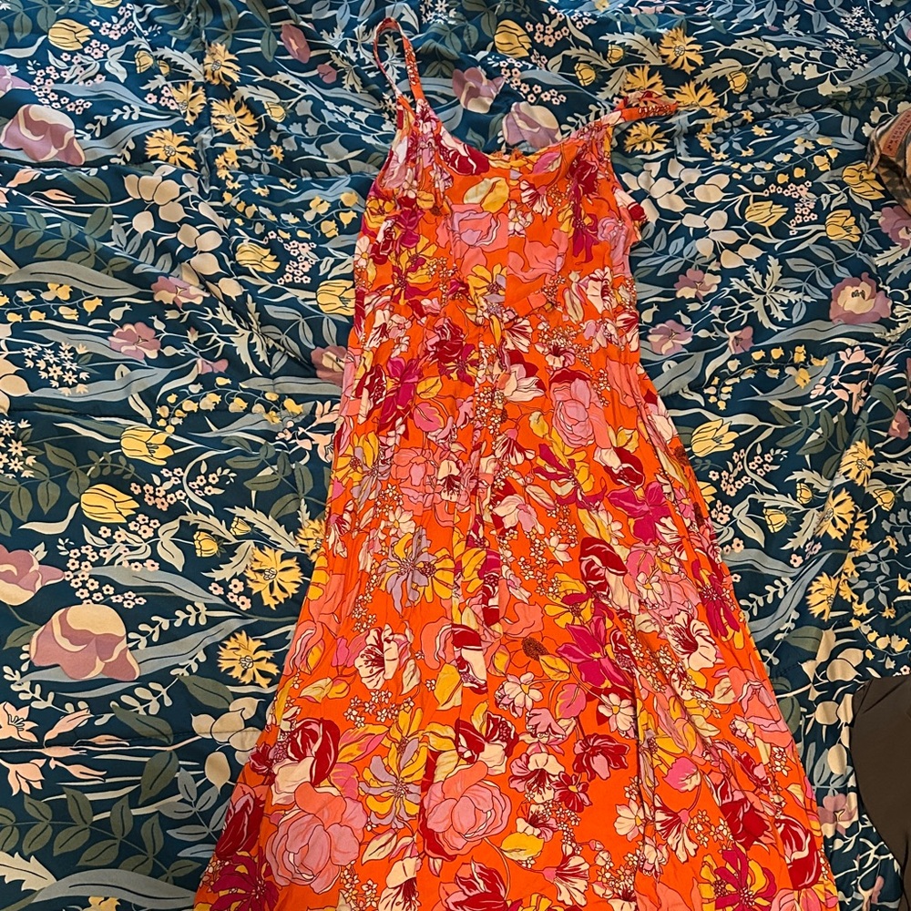 Vince Camuto Vibrant Floral Dress